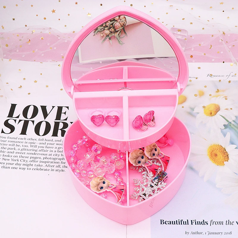 Детский комплект для макияжа Холодное сердце ювелирное изделие девочек