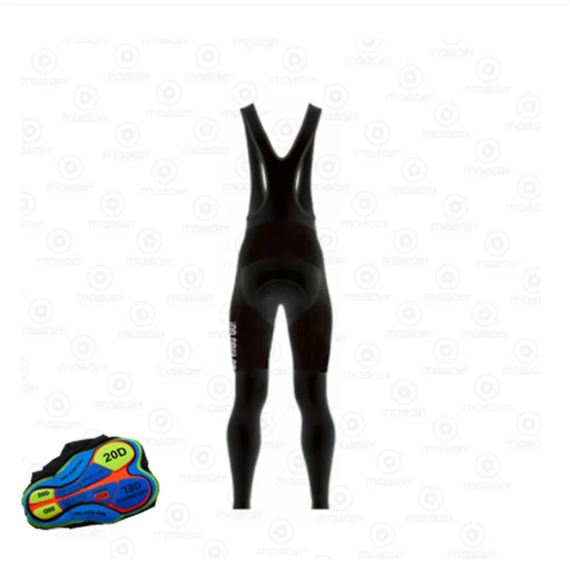 

2021 Men's Cycling Long Pants with Bib MTB Bicycle Cycle Tights Trousers Bike MTB Pants with 20D Gel Padded Gel Pad Stirrup