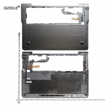 GZEELE NEW Laptop Bottom Base Case Cover for Samsung 530U3B 530U3C 535U3C NP530U3B NP530U3C NP535U3C Silver grey lower case