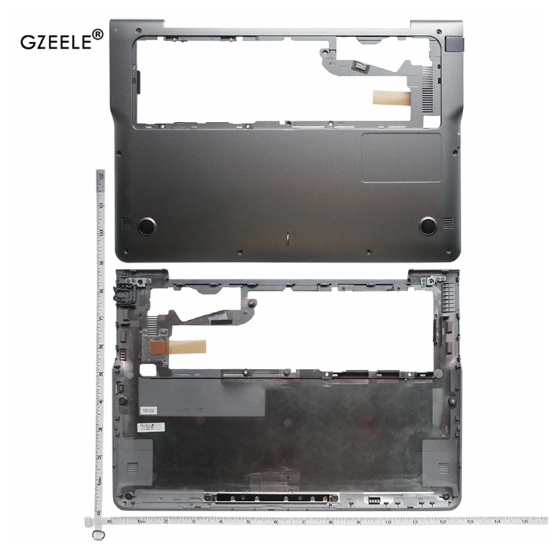 GZEELE Новый чехол для ноутбука Samsung 530U3B 530U3C 535U3C NP530U3B NP530U3C NP535U3C серебристо серый