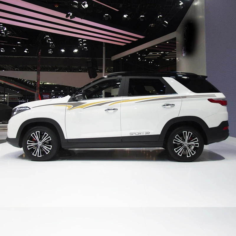 Для dongfeng S560/560 стикер для автомобиля линия талии цветок вытягивающие личные