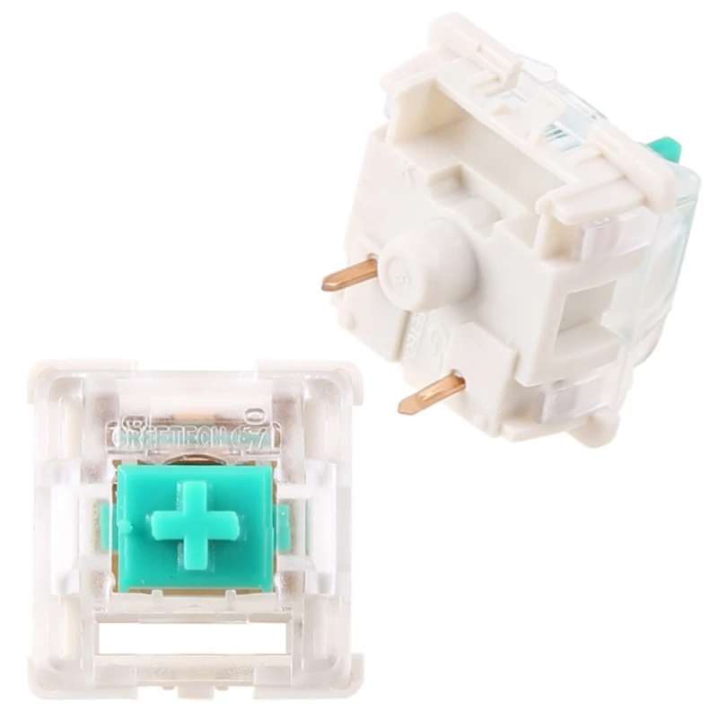 Зеленые переключатели Greetech по оси для игровой механической клавиатуры razer