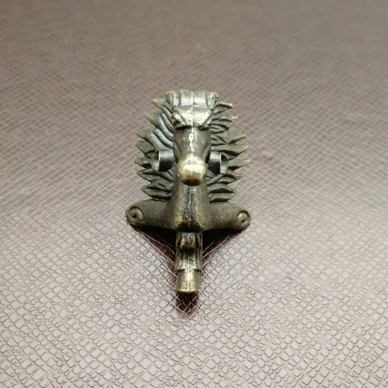 1 шт. 28*39 мм античная бронза голова лошади ювелирные изделия Подарочная коробка