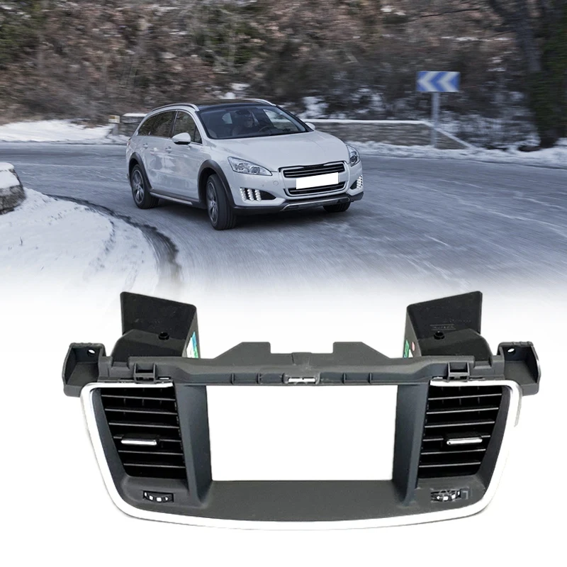 

Car Dashboard Air Outlet Center Console Air-Conditioning Outlet for Peugeot 508