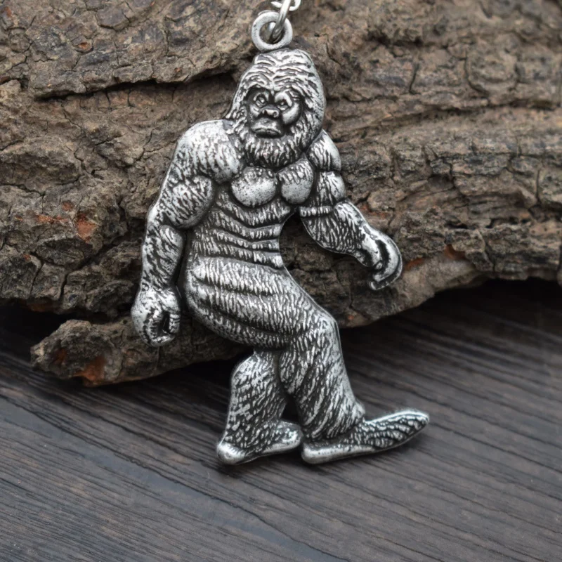 Брелок Bigfoot в стиле ретро для мужчин подарочное ювелирное изделие большое кольцо