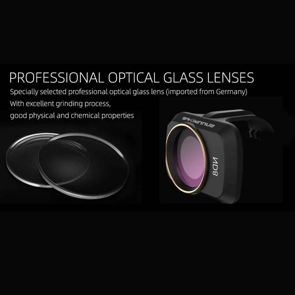 Набор фильтров для объектива с многослойным покрытием UV MCUV CPL ND4 ND8 нейтральная