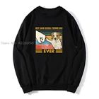 Ретро игровой консоли лучший Джек Рассел терьер папа собачников Толстовка Демисезонный Для мужчин пуловер Кофты Харадзюку уличная одежда