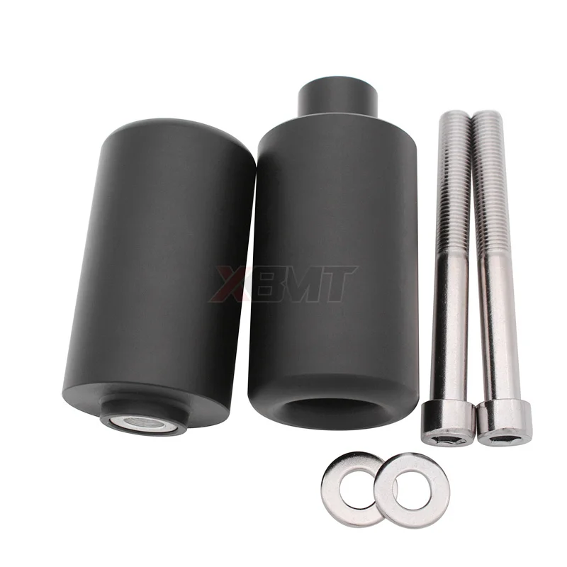Motorcycle Black/Carbon No Cut Frame Sliders Crash Falling Protection For Suzuki GSXR1000 GSXR GSX-R 1000 K7 2007-2008 | Автомобили и