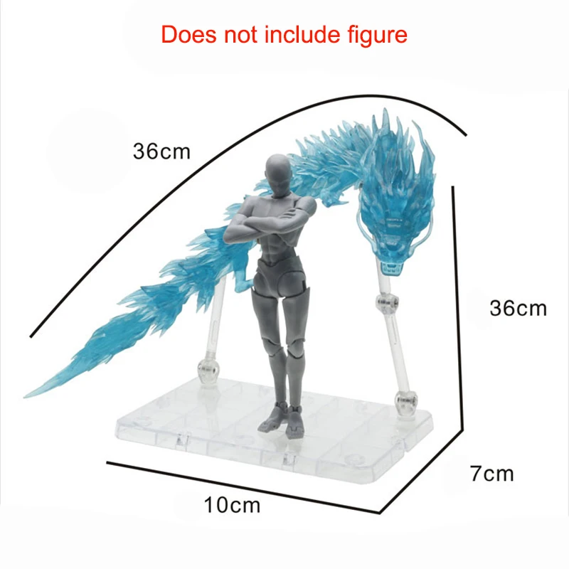 Демон убийца фигурка SHF сцена украшение Дракон эффекты Вихрь пламя Shenron экшн