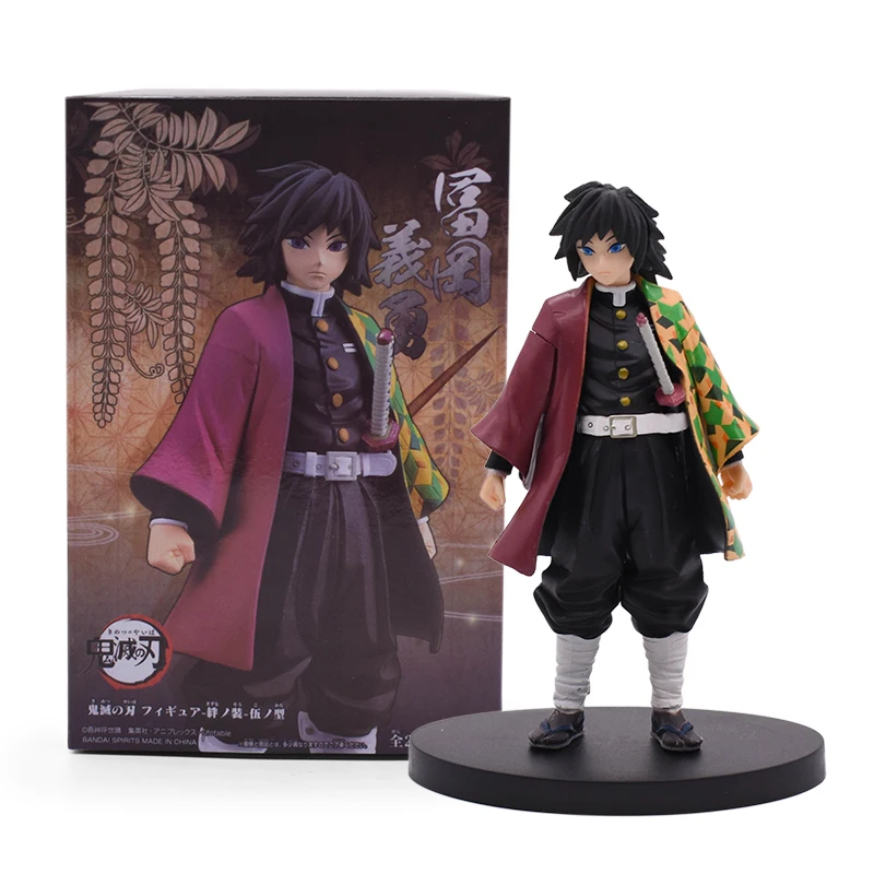 Anime Demon Slayer Kawaii Tanjirou Nezuko Figure Toy Kimetsu no Yaiba Action figuras Slaying Corps Kyoujurou Model Toys | Игрушки и