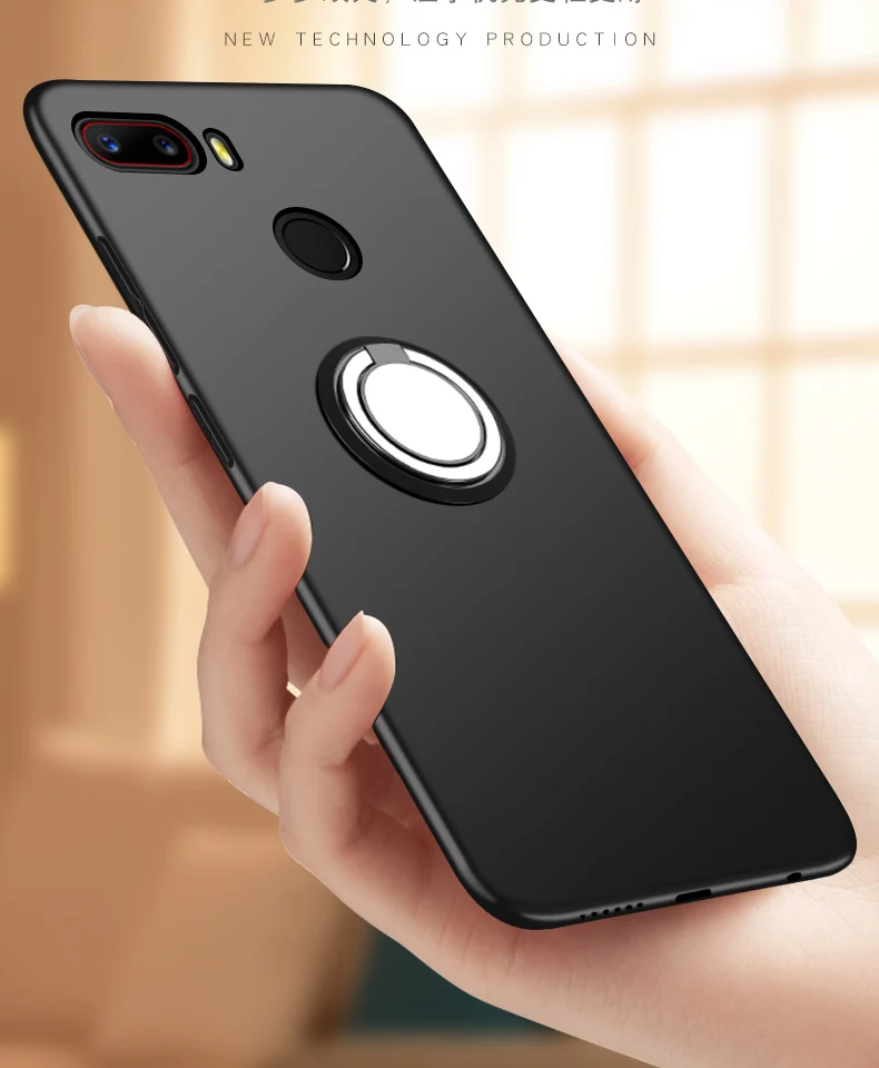 Магнитный автомобильный чехол на палец для ZTE Blade A5 A3 A7 L8 Axon 9 10 Pro V9 V10 Vita Nubia Z18 MINI Z17