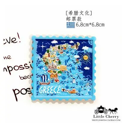 3D Афины Греция магнит на холодильник туристические сувениры магниты для