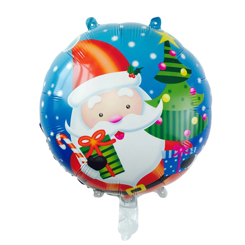 Christmas moon Рождественские шары рождественские украшения для дома Globos год Navidad фольгированные шары Детские подарки надувные игрушки - Цвет: Christmas moon