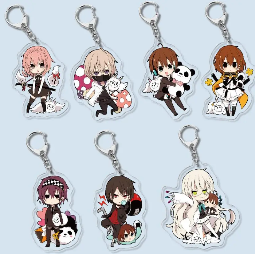 Акриловый брелок для ключей с фигурками Акацуки ирайд Аня Кудо онигасаки кайкоку