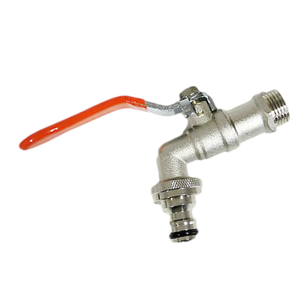 Valve Water Tap Water 1/2in Faucet Fitting Garden Lever Outdoor Outlet