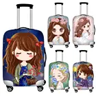 Пылезащитный чехол для чемодана, из спандекса, для девочек 18-32 дюйма