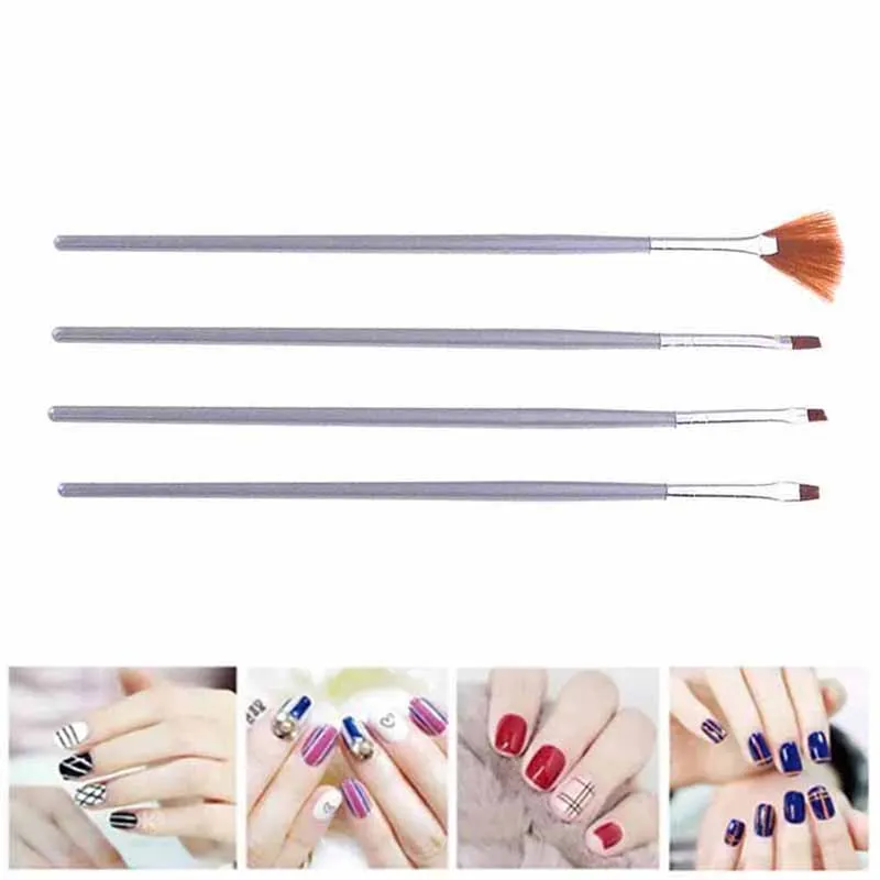 Строитель дизайн лак гель УФ Советы украшения маникюрные инструменты КРАСОТА 4