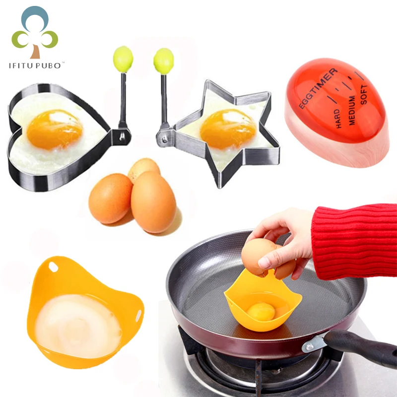 4 шт. яйцо таймер и форма для омлета браконьер мини вареная чаша - Цена: 297,92 руб.