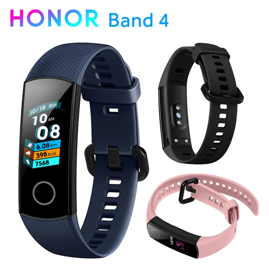 Смарт браслет Honor Band 4 водонепроницаемый фитнес трекер монитор отображение