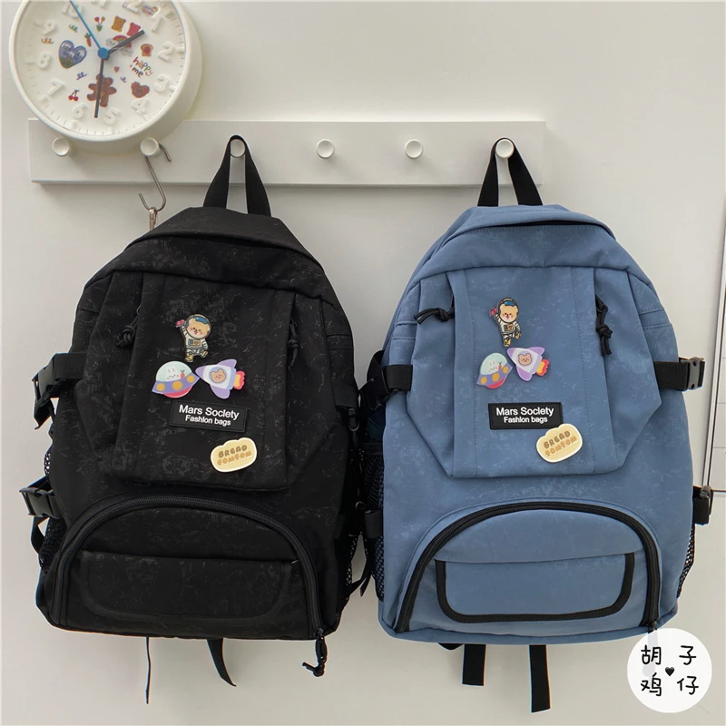 

YJ280 2021 new Korean version of Harajuku ulzzang junior high school student backpack large capacity backpack