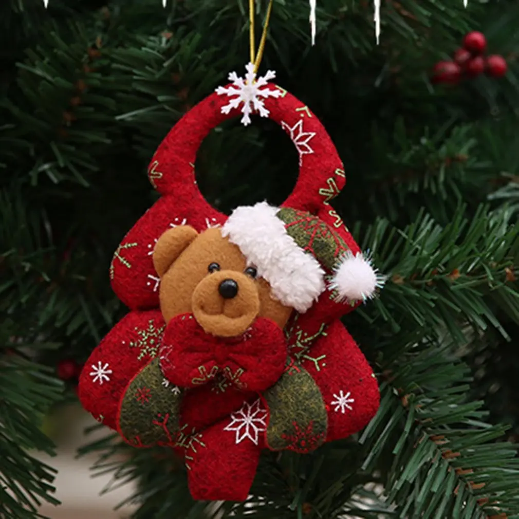 Новые аксессуары для рождественской елки нетканые милые реалистичные домашние