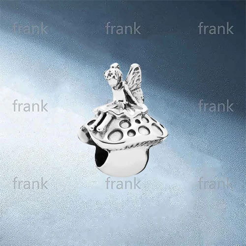 

Mushroom Fairy Silver Pendant Beads for Ladies 791734