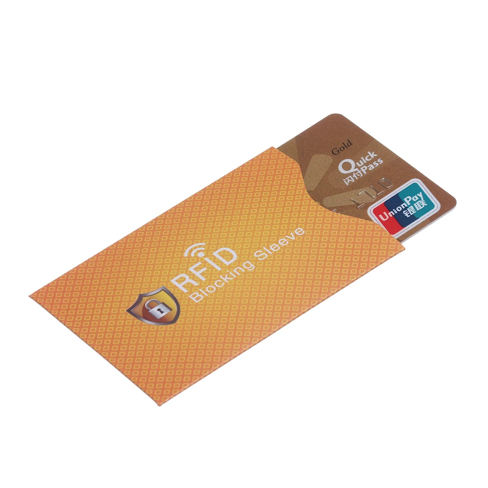 5 шт./компл. популярный унисекс Противоугонный RFID с протекторами для банковских карт блокирующий держатель карты кожаный чехол чехлы Защитный чехол для банковских карт