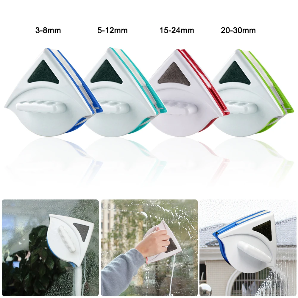 

Double Side Glass Cleaning Brush Magnetic Window Cleaner Tool Magnets Household Glass Wiper Cleaning Tools For Washing Window