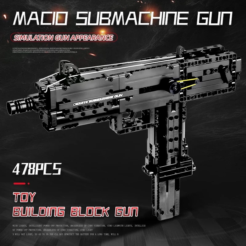 Пистолет Desert Eagle модель Uzi MK23 412 шт. Полицейский спецназ игрушки для детей подарки