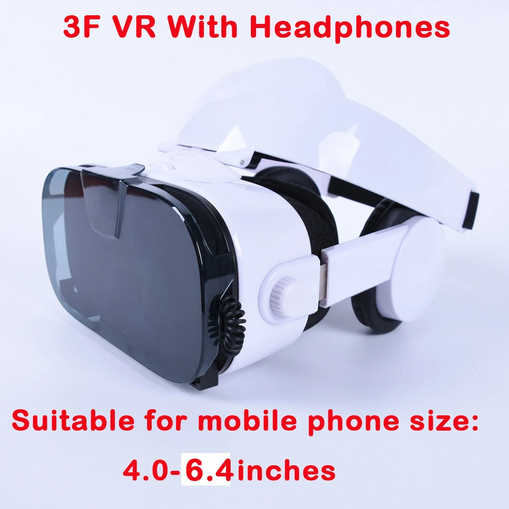 Очки виртуальной реальности Fit VR 3F 112 FOV с дистанционным управлением 3D Android Cardboard