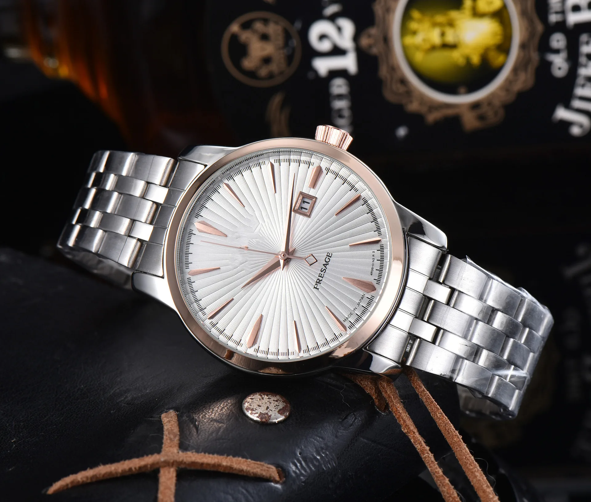 

New fashion men's high grade business watch waterproof watch AAA + high quality watch