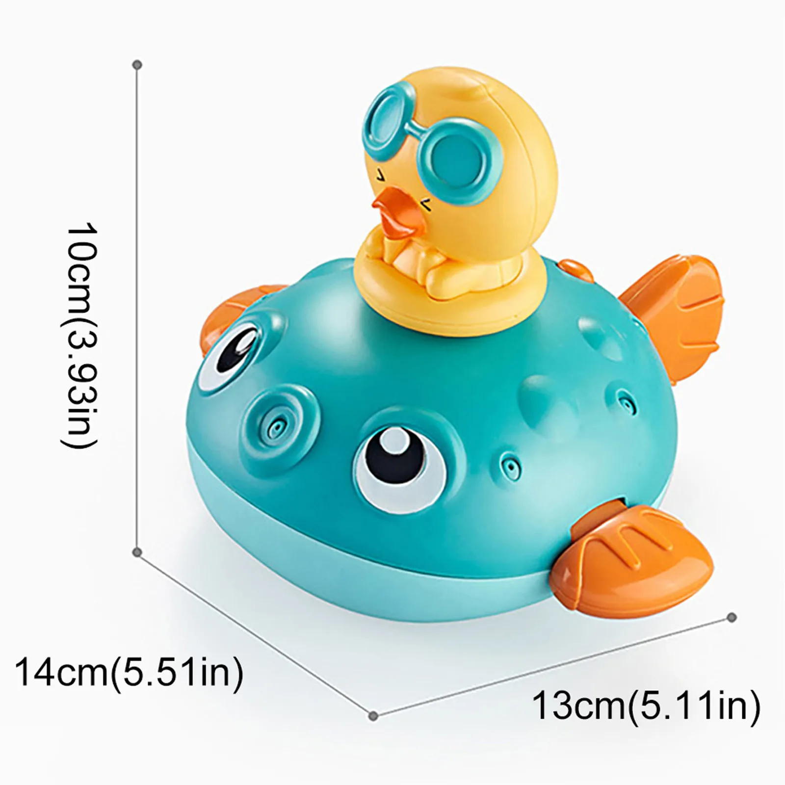 

Children's Educational Sprinkler Fish Baby Bath Bath Flower Sprinkle Water Toys Bathroom Sprinkling Shower Swimming Water Toys