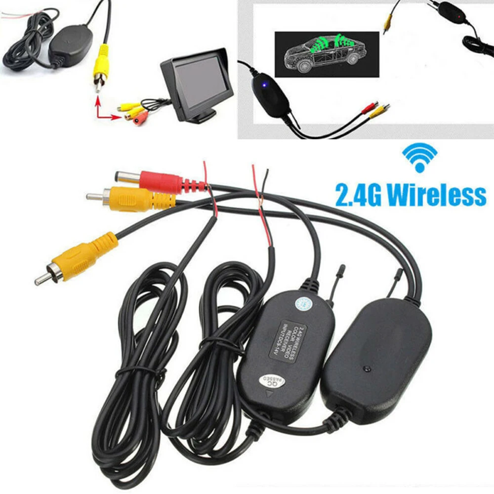Комплект передатчика с монитором 2 4G Автомобильная камера заднего вида