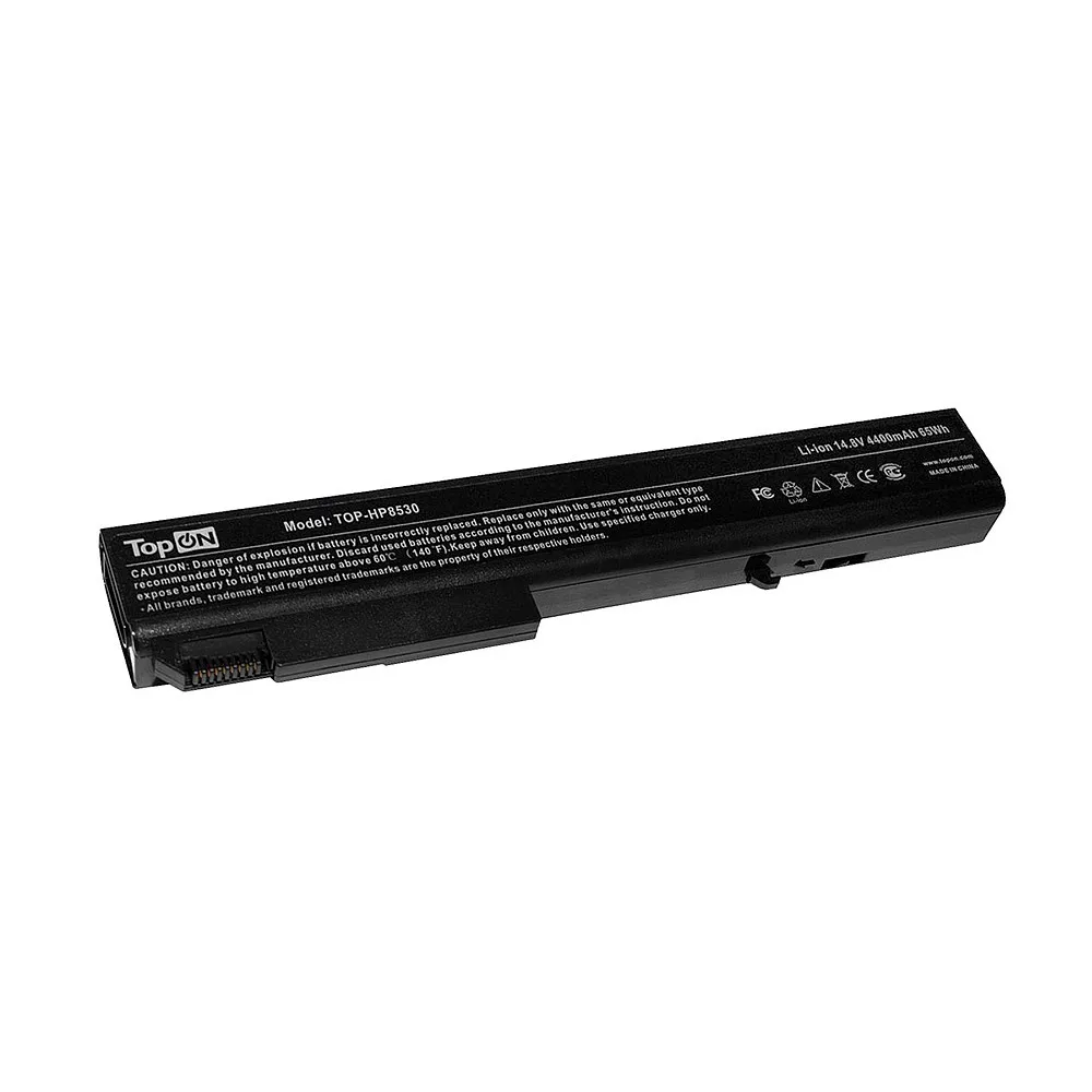 Аккумулятор TopON для HP EliteBook 8530p, 8530w, 8540p, 8540w, 8730p, 8730w, 8740w Series, p/n: 458274-341, 458274-361, 458274-4