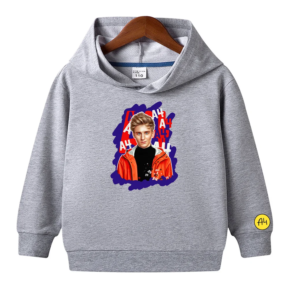 2021 Summer New Merch a4 Lamba Children Hoodies 100% Cotton Thin Boy Girl Clothing Baby Hooded sweatshirts Casual Kids Coat