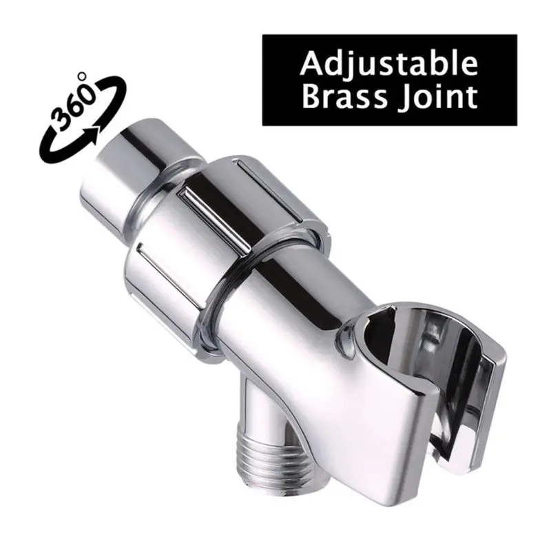 

Handheld Shower Head with Hose High Pressure 5 Spray Settings with 60" Hose and Adjustable Bracket