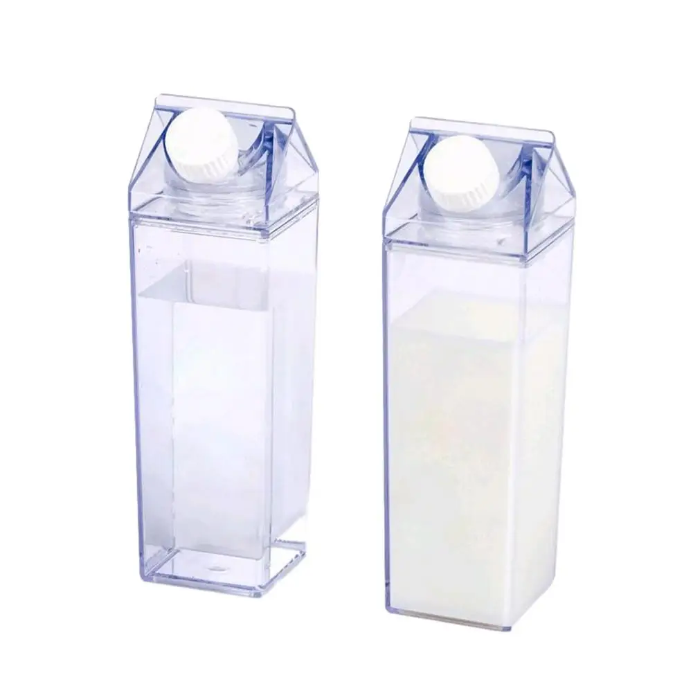 Бутылка для воды из картонного картона 500 мл прозрачный дизайн портативная