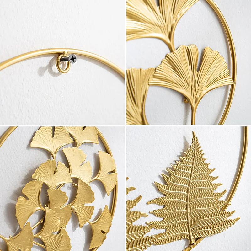 

3pcs Suit Wall Decorations Living Room Bedroom Creative Nordic Wall Hangings Light Luxury Aesthetic Room Decor