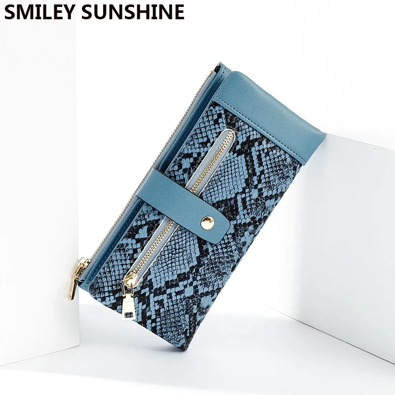 Новинка 2020 Женский кошелек длинные кожаные кошельки большие сумки для денег