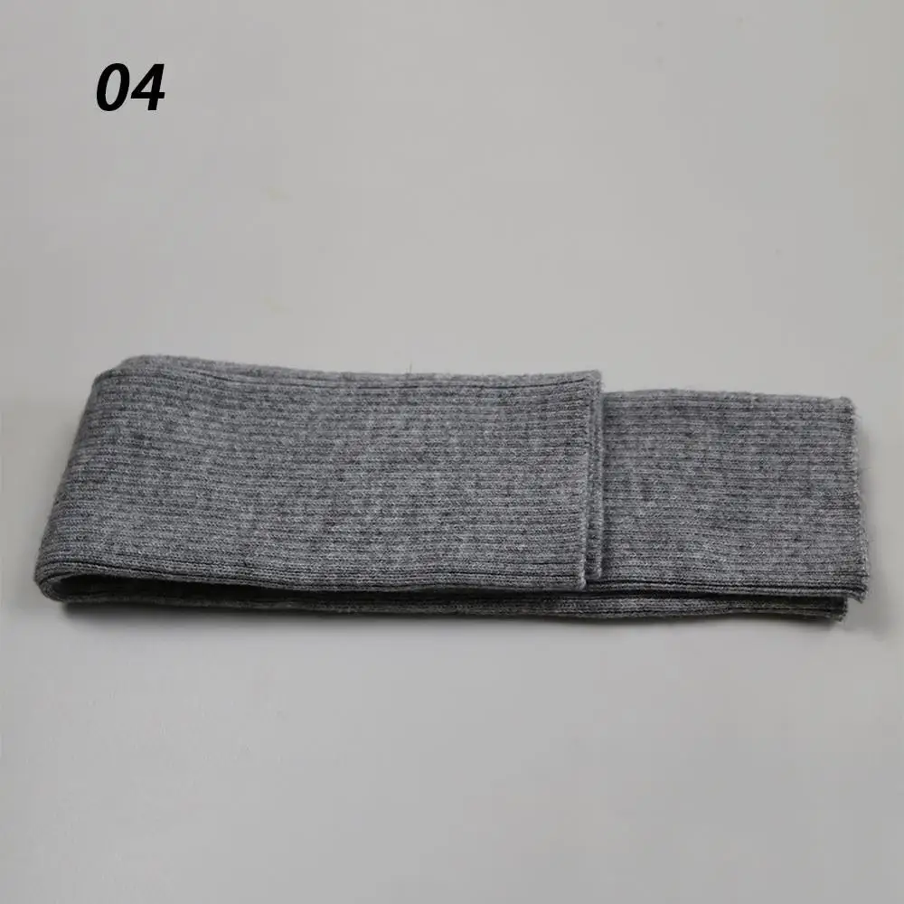 04-Light Grey Sparsil, женские зимние кашемировые длинные перчатки, одноцветные вязаные мягкие гетры для рук, женские осенние перчатки без пальцев, перчатки длиной 60 см - Цвет: 04-Light Grey
