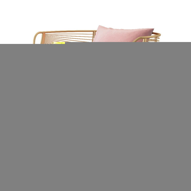 

hollow gold dining-chair coffee shop, iron-art chair, milk tea shop, leisure table and chair combination