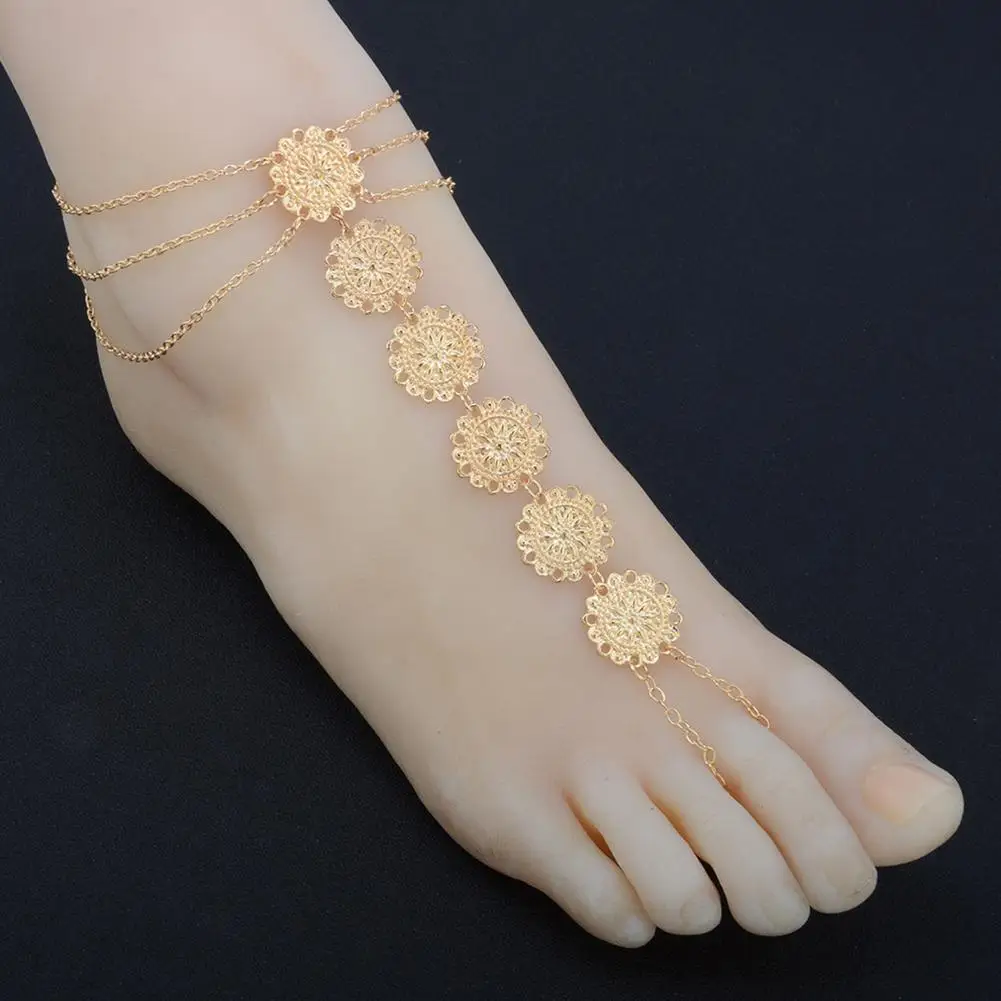 1 шт. женские анлеты серебристого и золотого цвета в Ретро этническом стиле