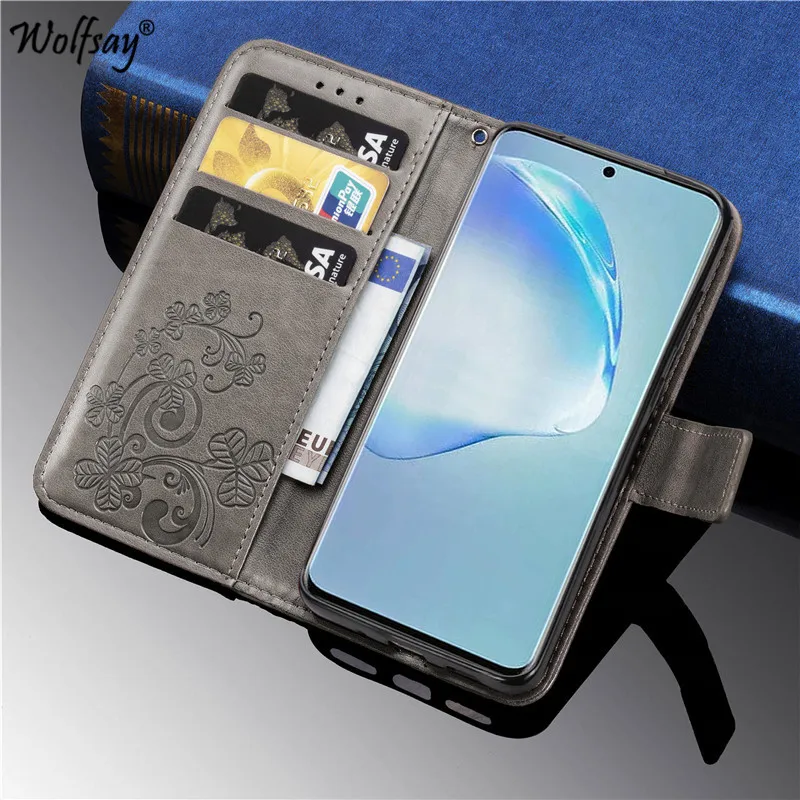 Чехол Wolfsay для samsung Galaxy S20 Plus мягкий чехол кошелек сумка телефона