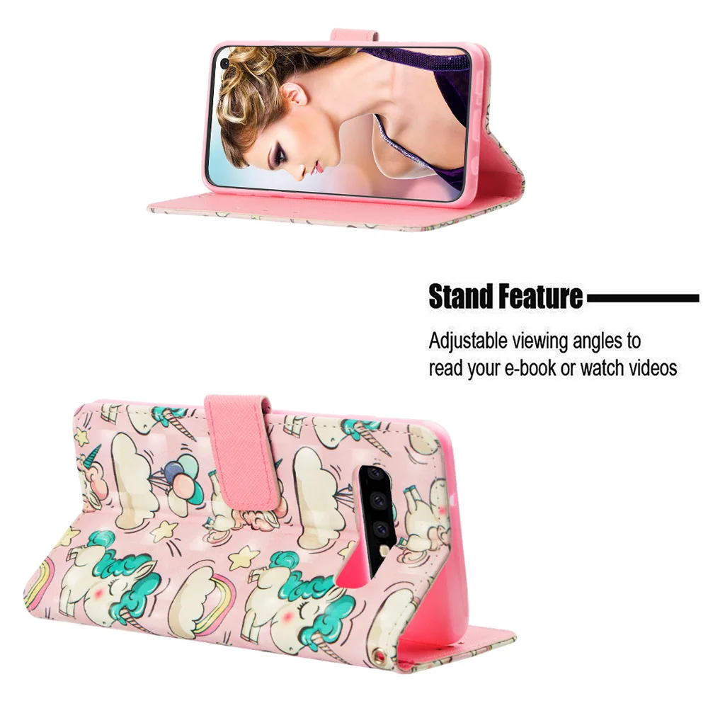 Череп dreaming флип раскладный Кожаный чехол Чехол для samsung Galaxy A20 A30 A40 A50 A70 M10 M20 M30 A40S A7 A9 S10 S9 S8 плюс S10E