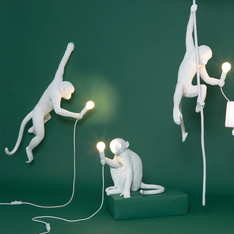 Современные настосветильник лампы из смолы цвет: золото черный белый