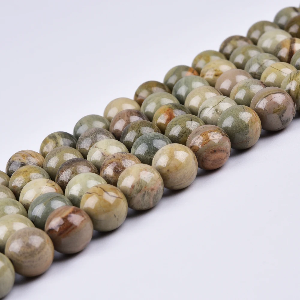 Asingeloo Фарфор Серый яшма Лабрадорит натуральный камень бусины для изготовления