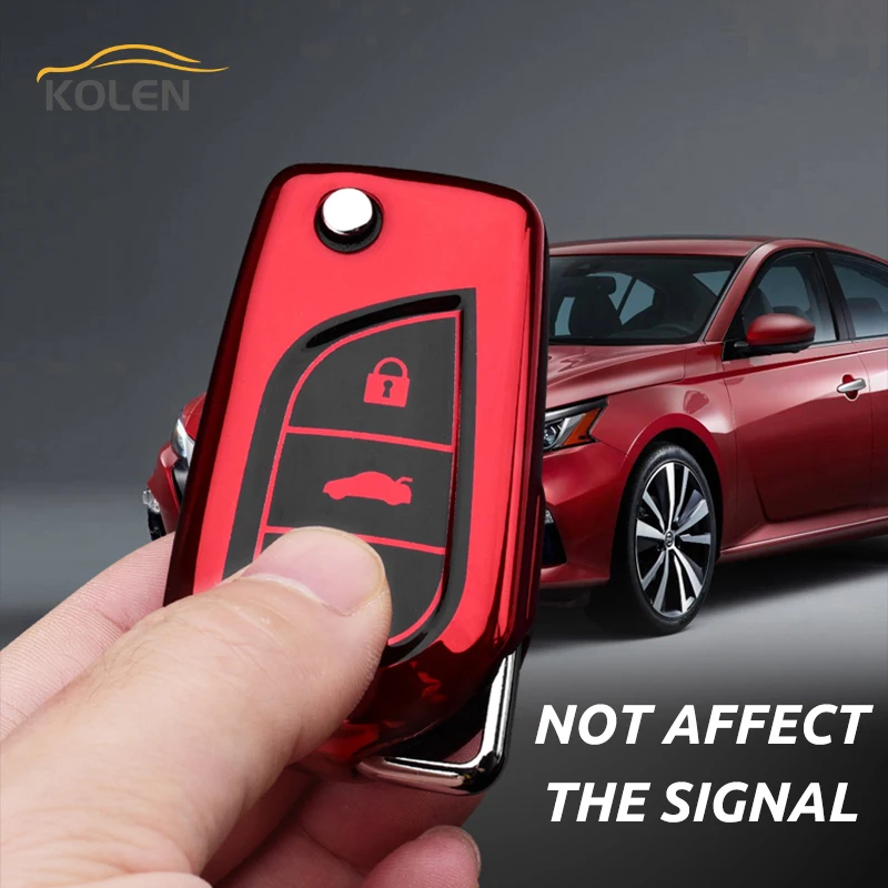 Чехол для автомобильного пульта дистанционного управления из ТПУ оболочка Toyota