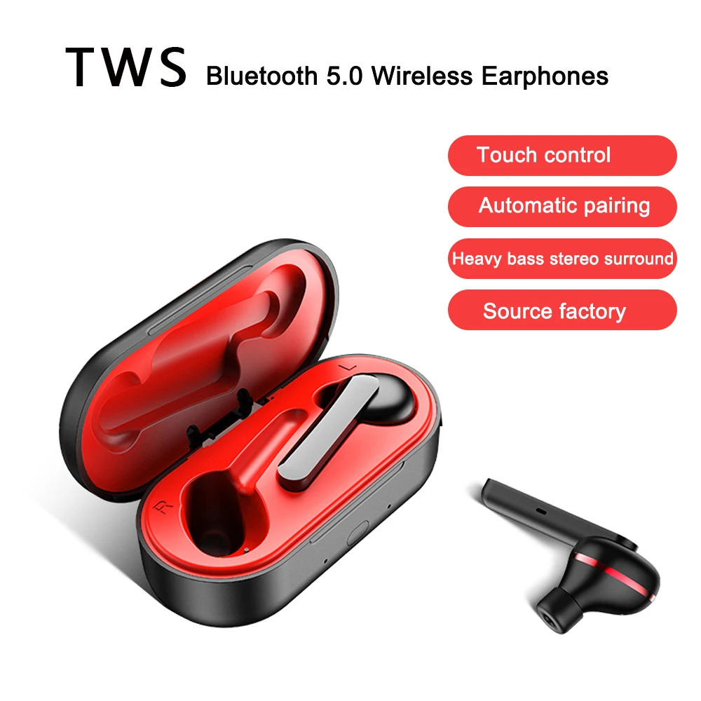 Hanven W 02 TWS 5 0 Bluetooth наушники беспроводные с сенсорным управлением для iphone 11 mate30 note10