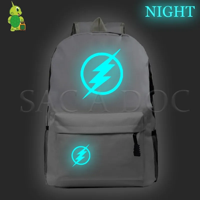 15gray Новинка, рюкзак Mochila, Мстители, женский, мужской, рюкзак, светящийся, для подростков, школьные сумки, Капитан Америка, дорожная сумка для ноутбука - Цвет: 15gray