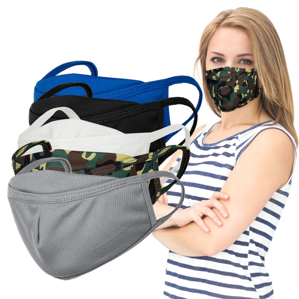 2 шт Многоразовые моющиеся маски для лица от пыли мужчин женщин унисекс защитные